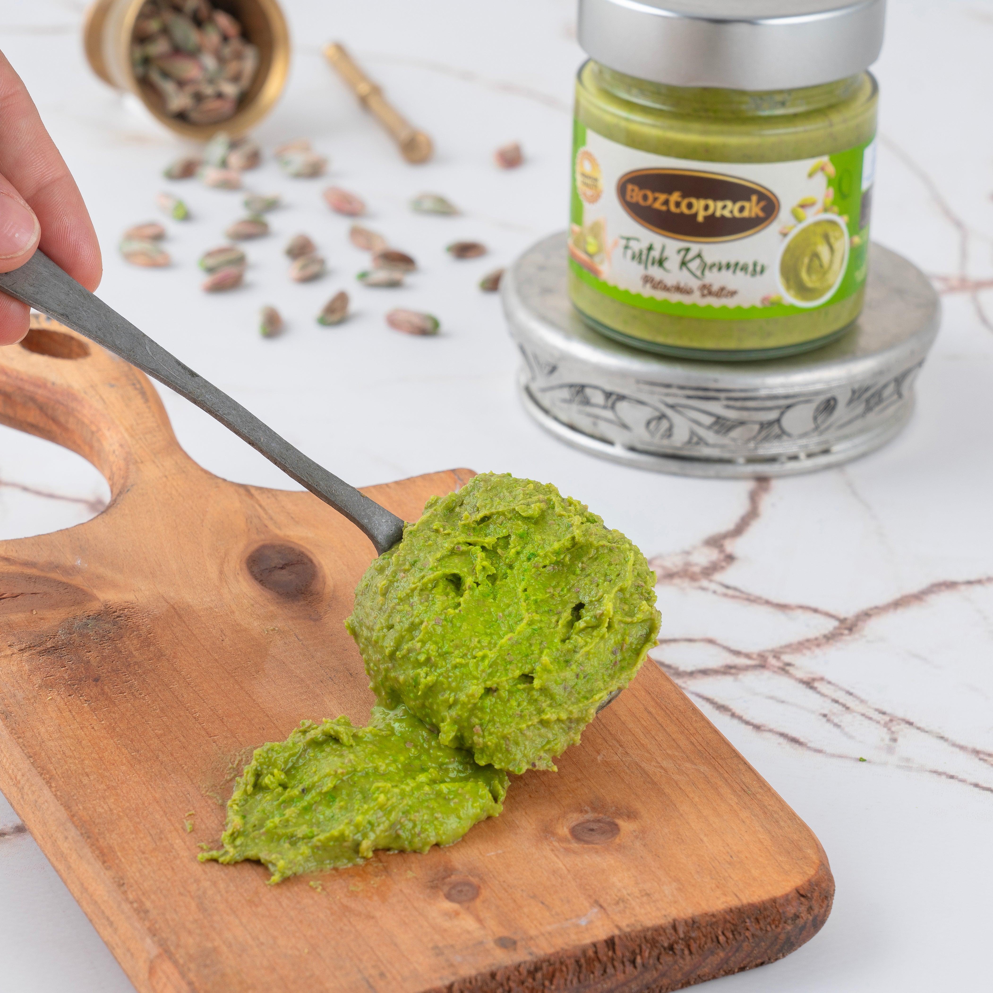 🇹🇷 Sürülebilir Fıstık Kreması
🇬🇧 Spreadable Pistachio Cream